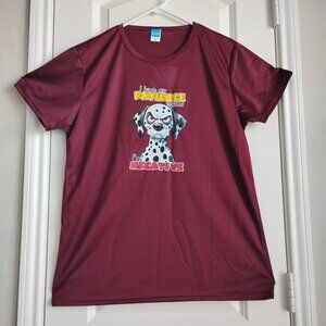 "PATIENCE TESTED, I'M NEGATIVE" Funny Dog T-Shirt Unisex Size Medium Handmade